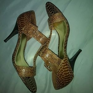 Brown Crocodile Shoes